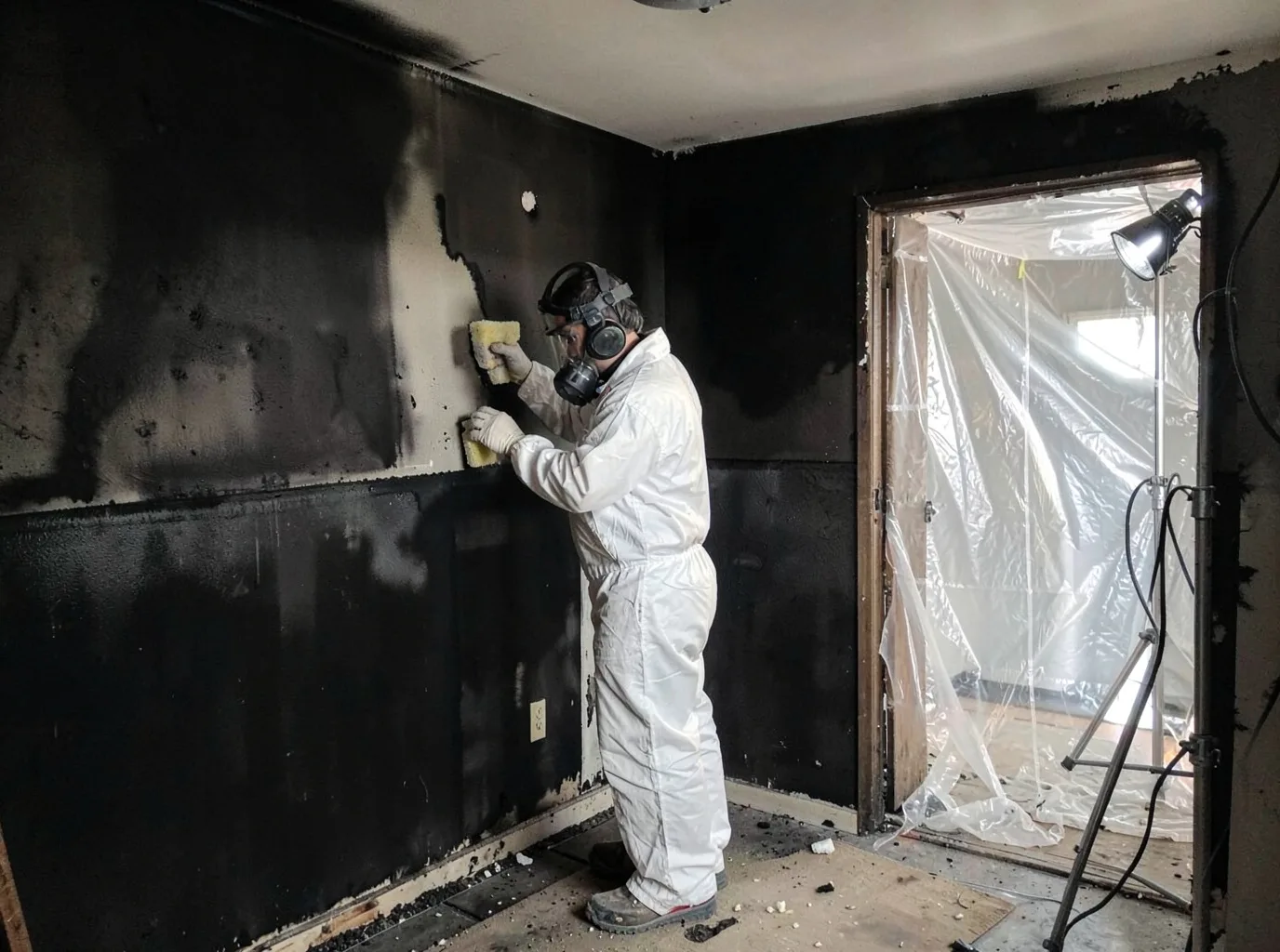 Fire Damage Restoration company in Amma, WV